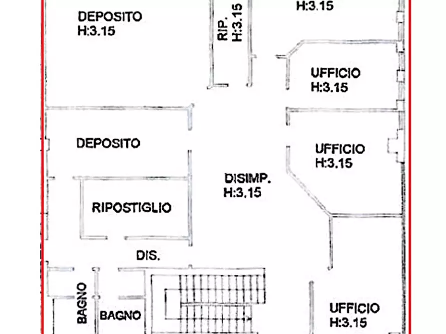 Immagine 12 di Ufficio in affitto  in VIA TURATI a Cesena