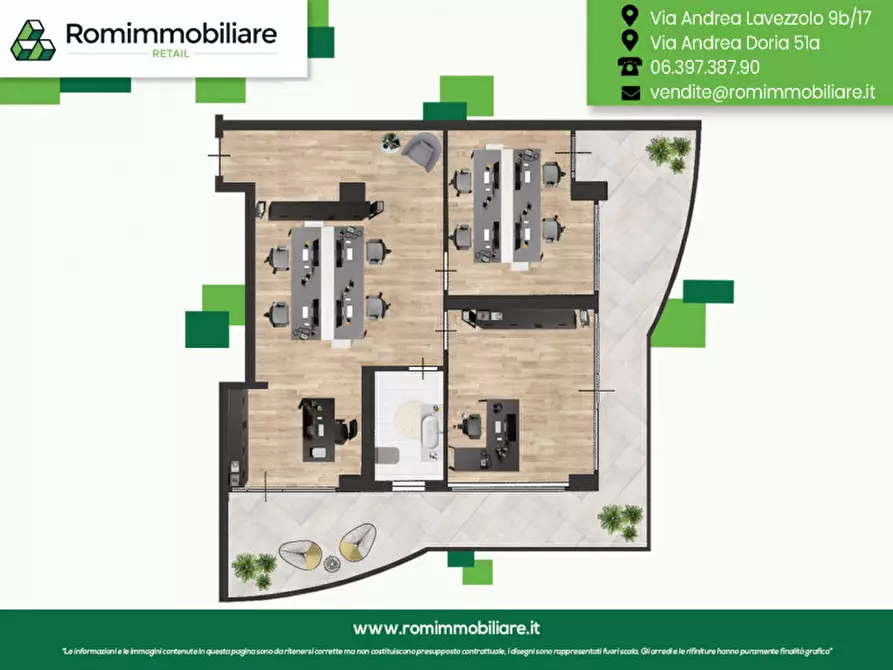 Immagine 20 di Appartamento in vendita  in Via Andrea Lavezzolo a Roma