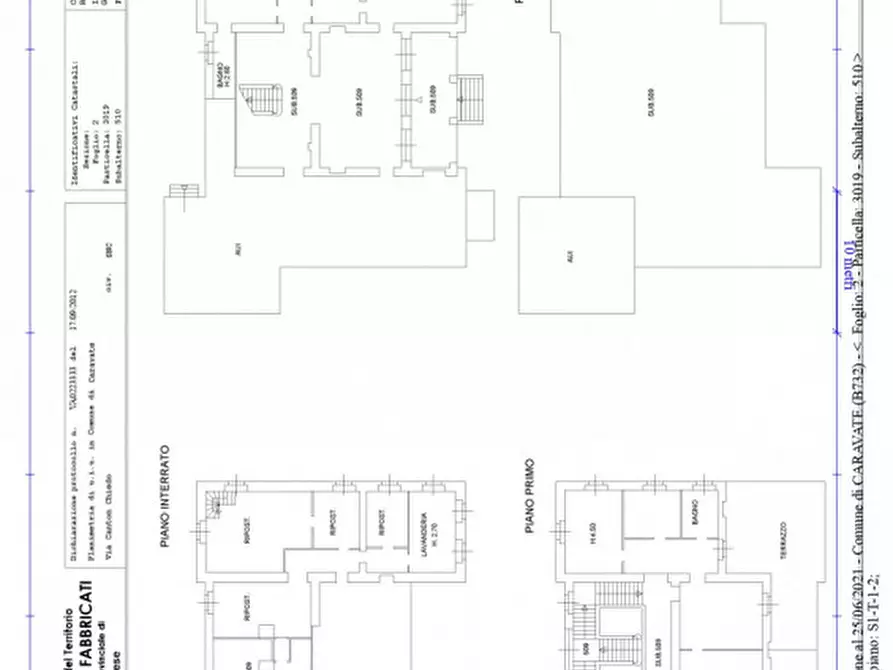 Immagine 35 di Villa in vendita  in Via Canton Chiedo 16 a Caravate