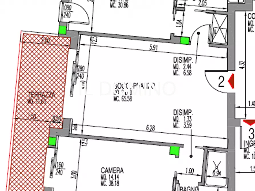 Immagine 71 di Appartamento in vendita  in Via Savonarola a Padova