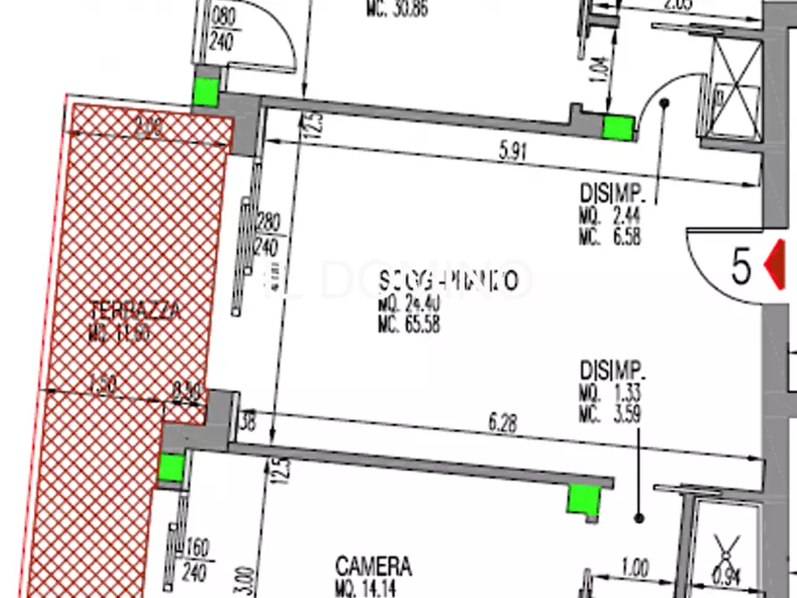 Immagine 48 di Appartamento in vendita  in Via Savonarola a Padova