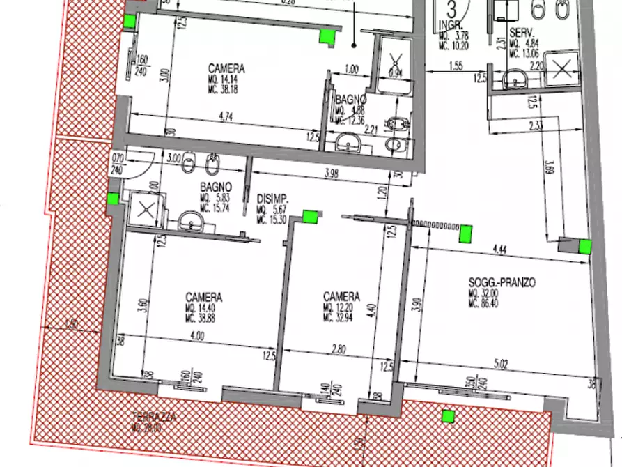 Immagine 47 di Appartamento in vendita  in Via Savonarola a Padova