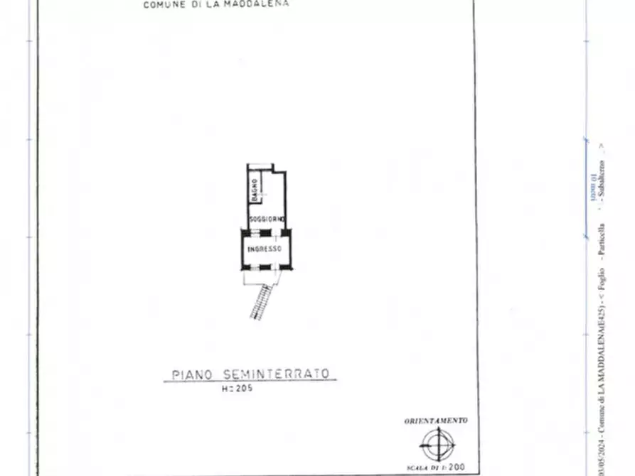 Immagine 24 di Villetta a schiera in vendita  in Regione Gambino a La Maddalena