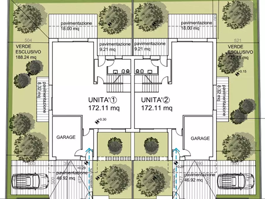 Immagine 20 di Casa bifamiliare in vendita  a Saccolongo