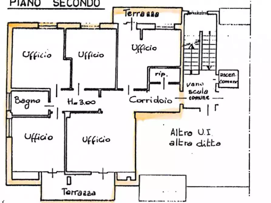 Immagine 11 di Ufficio in affitto  in Via Verci a Bassano Del Grappa