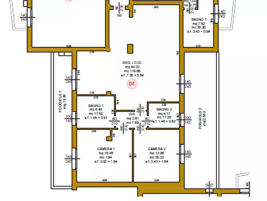 Immagine 7 di Appartamento in vendita  in via Roma a Saccolongo