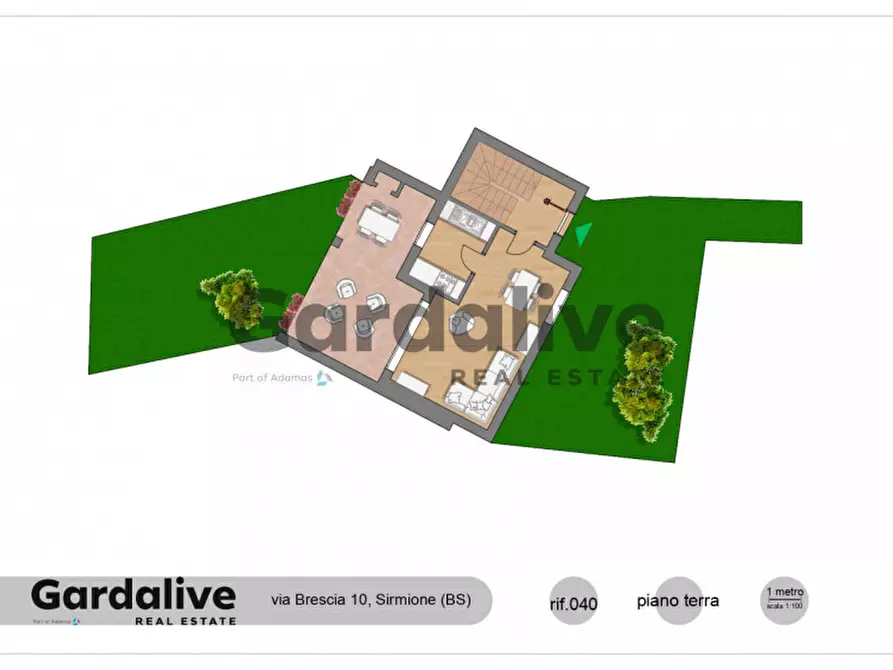 Immagine 18 di Villetta a schiera in vendita  in Località Bassana a Peschiera Del Garda