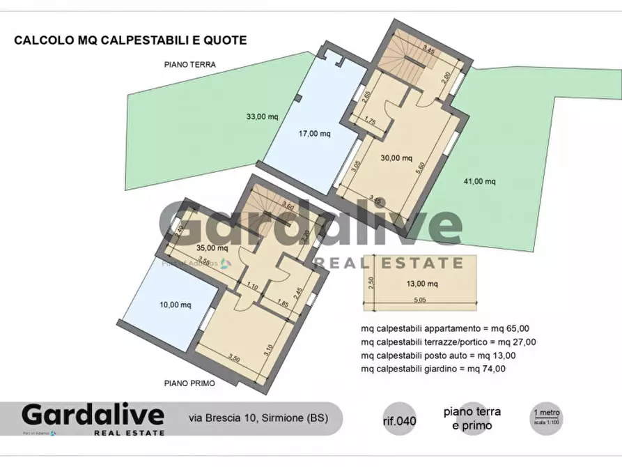 Immagine 21 di Villetta a schiera in vendita  in Località Bassana a Peschiera Del Garda