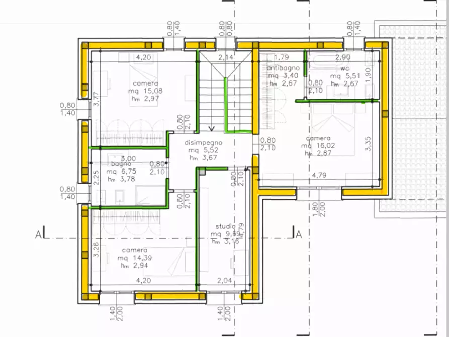 Immagine 12 di Casa trifamiliare in vendita  in STRADA DELLE VALLI a Noale