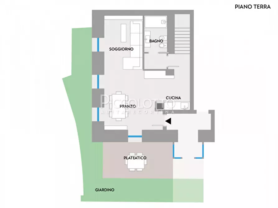 Immagine 30 di Appartamento in vendita  in Località Cademai a Cortina D'ampezzo