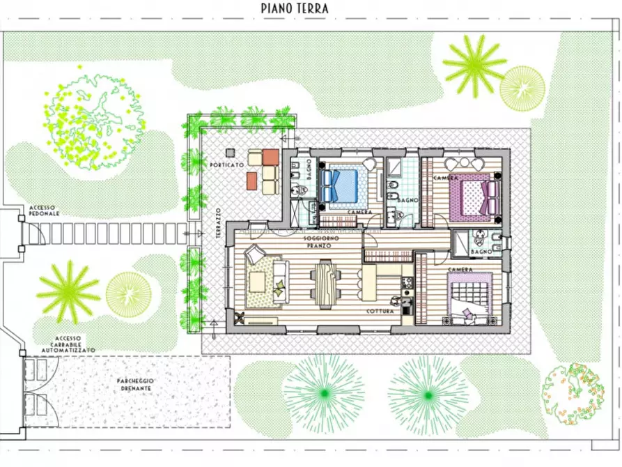 Immagine 7 di Villa in vendita  in via Settembrini a Pietrasanta