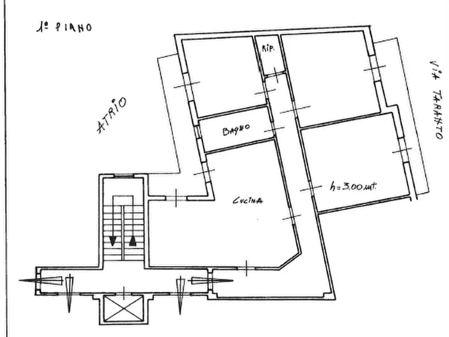 Immagine 32 di Appartamento in vendita  in Viale dei lecci, 32 a Martina Franca