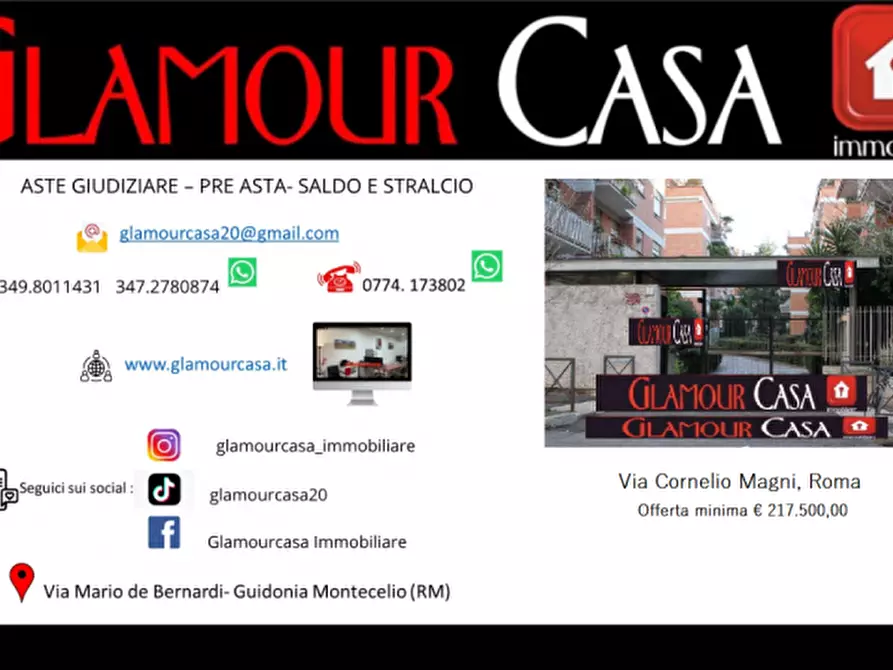 Immagine 1 di Appartamento in vendita  in Via Cornelio Magni a Roma