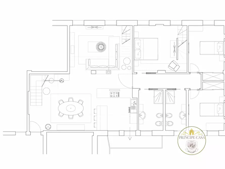 Immagine 4 di Appartamento in vendita  in via Cavour a Este