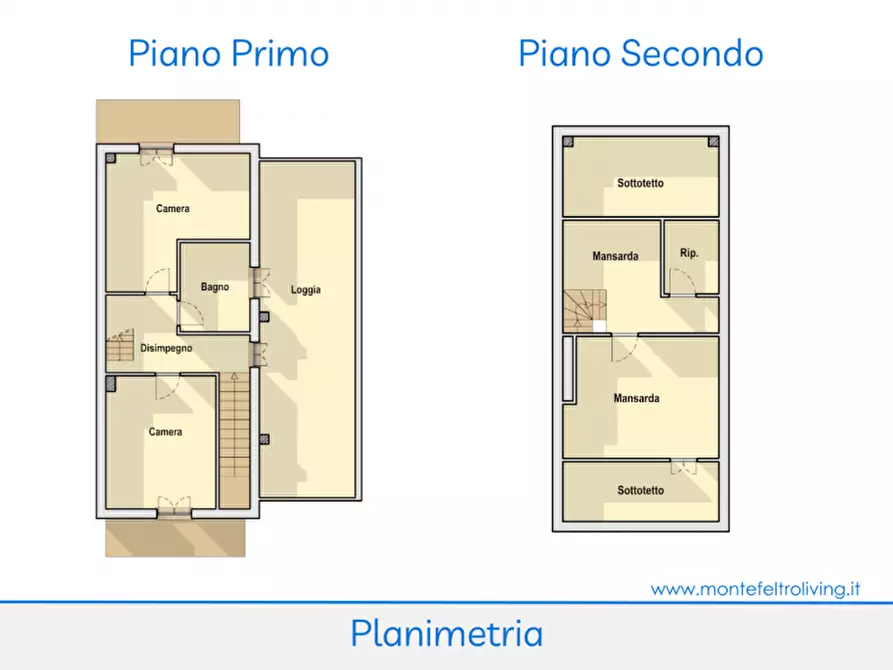 Immagine 25 di Villetta a schiera in vendita  in via Martiri di via Fani a Piandimeleto