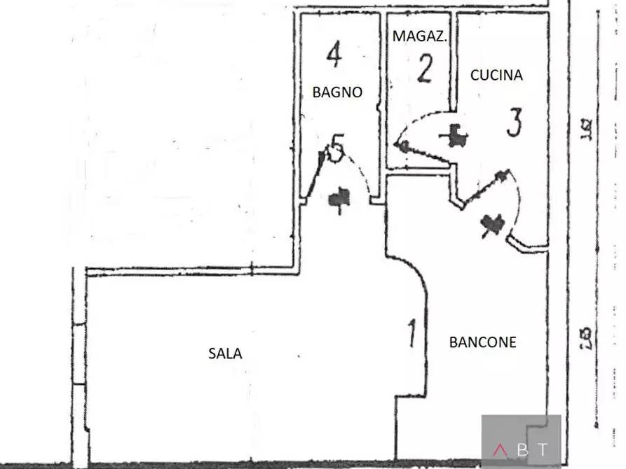 Immagine 4 di Attività commerciale in vendita  a Campo San Martino