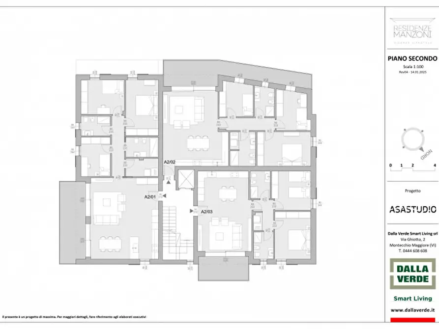 Immagine 8 di Appartamento in vendita  in Viale Alessandro Manzoni a Vicenza