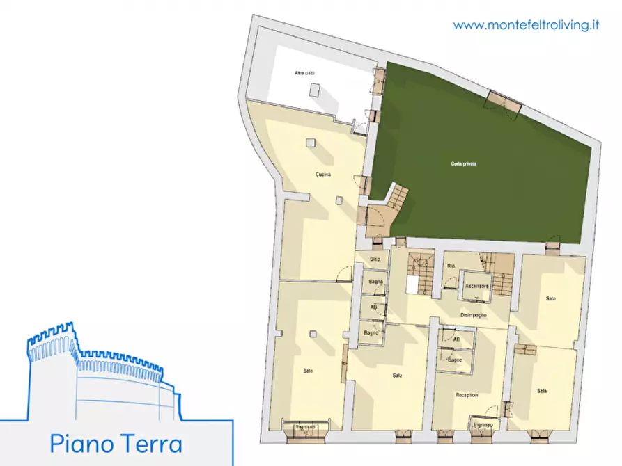 Immagine 31 di Hotel in vendita  in via Mancini a Sant'angelo In Vado