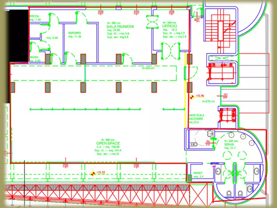 Immagine 7 di Ufficio in affitto  in VIA DELL'ELETTRICITA' a Venezia