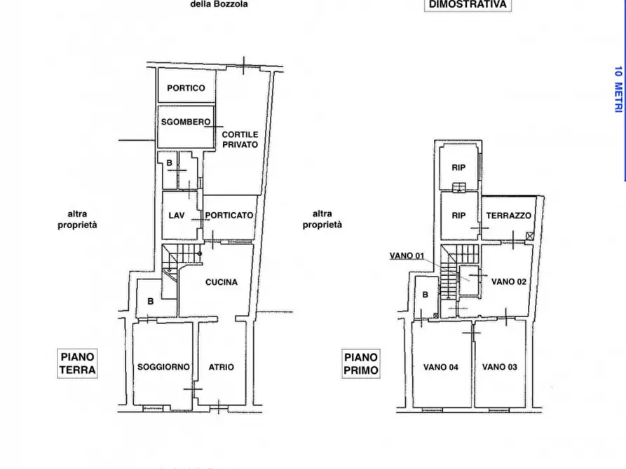 Immagine 26 di Villetta a schiera in vendita  in via Madonna della Bozzola n° 16 a Garlasco