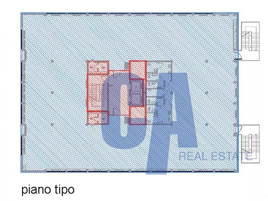 Immagine 3 di Ufficio in affitto  in VIA POLESINE a Milano