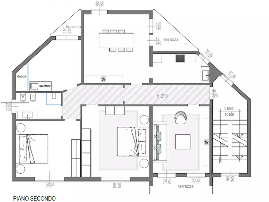 Immagine 13 di Appartamento in affitto  in via Giacomo Bedin a Vicenza