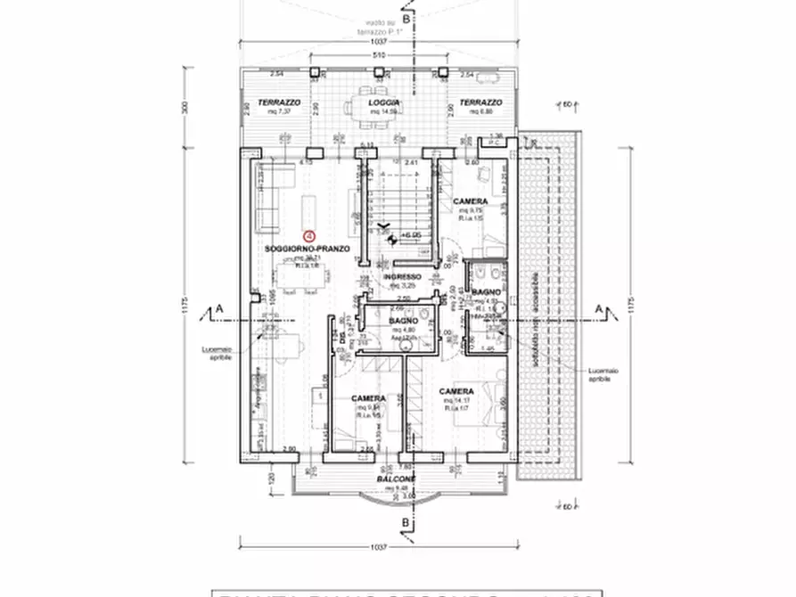 Immagine 8 di Casa quadrifamiliare in vendita  in via de gasperi a Gambettola