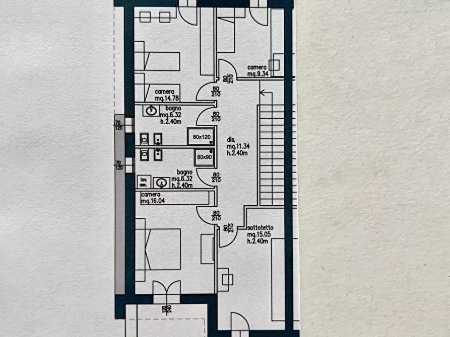 Immagine 28 di Casa bifamiliare in vendita  in Via Risorgimento a Albignasego
