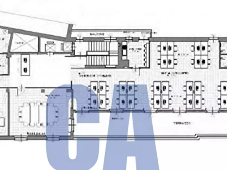 Immagine 14 di Ufficio in affitto  in VIA FREGUGLIA CARLO a Milano