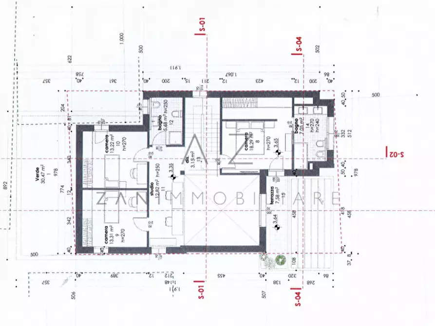Immagine 13 di Villa in vendita  in Via Pigafetta a Castelfranco Veneto