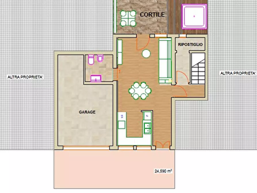 Immagine 21 di Casa quadrifamiliare in vendita  in via roma 1 a Battaglia Terme