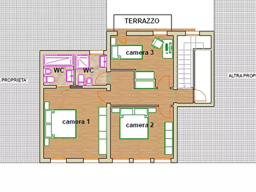 Immagine 22 di Casa quadrifamiliare in vendita  in via roma 1 a Battaglia Terme