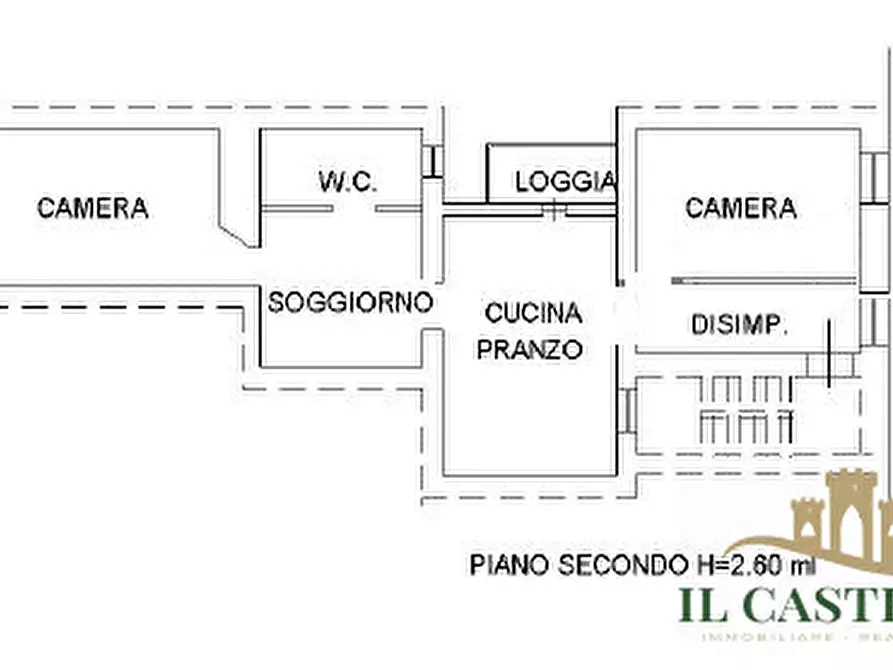 Immagine 15 di Appartamento in vendita  in Via Santa Maria a Castiglione Del Lago