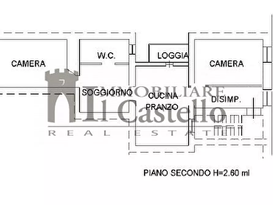 Immagine 21 di Appartamento in vendita  in Via Santa Maria a Castiglione Del Lago