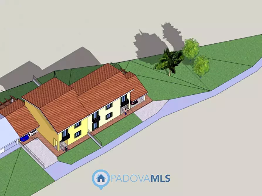 Immagine 7 di Casa bifamiliare in vendita  in via Bassa a Villafranca Padovana