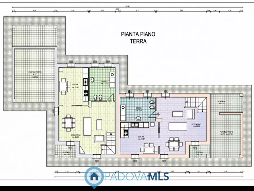 Immagine 33 di Casa bifamiliare in vendita  in via Bassa a Villafranca Padovana
