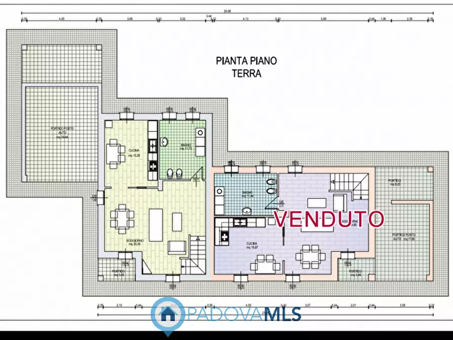 Immagine 34 di Casa bifamiliare in vendita  in via Bassa a Villafranca Padovana