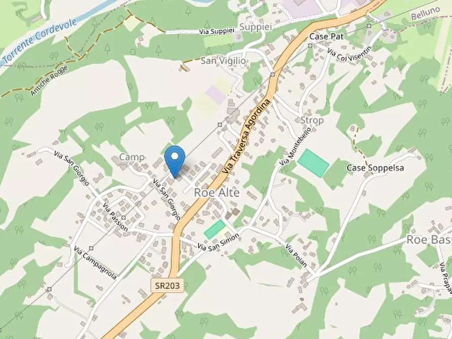 Immagine 2 di Appartamento in vendita  in Via San Giorgio, 19 a Sedico