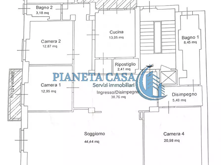 Immagine 23 di Appartamento in vendita  in Viale Fulvio Testi 36 a Milano