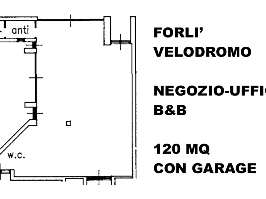 Immagine 1 di Negozio in vendita  in VIA ROMA 130 a Forli'