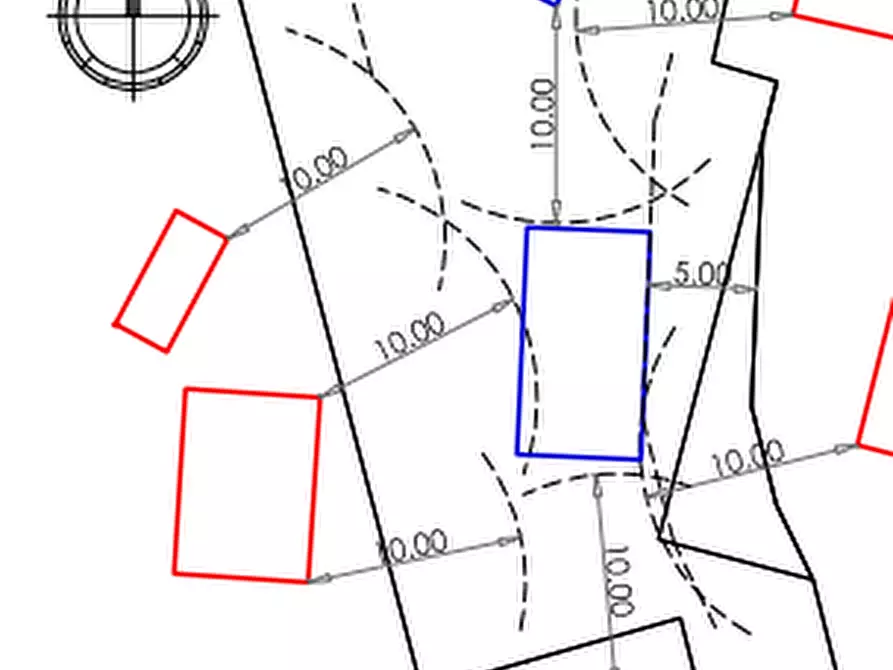 Immagine 3 di Terreno in vendita  in via Euganea a Selvazzano Dentro
