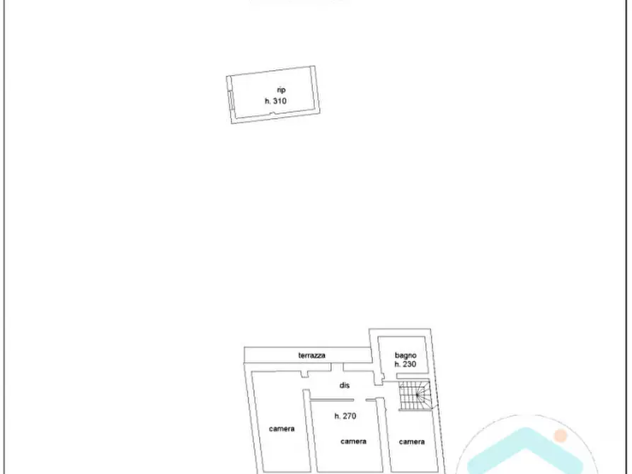 Immagine 22 di Villetta a schiera in vendita  in Viale Venezia Giulia a Cormons