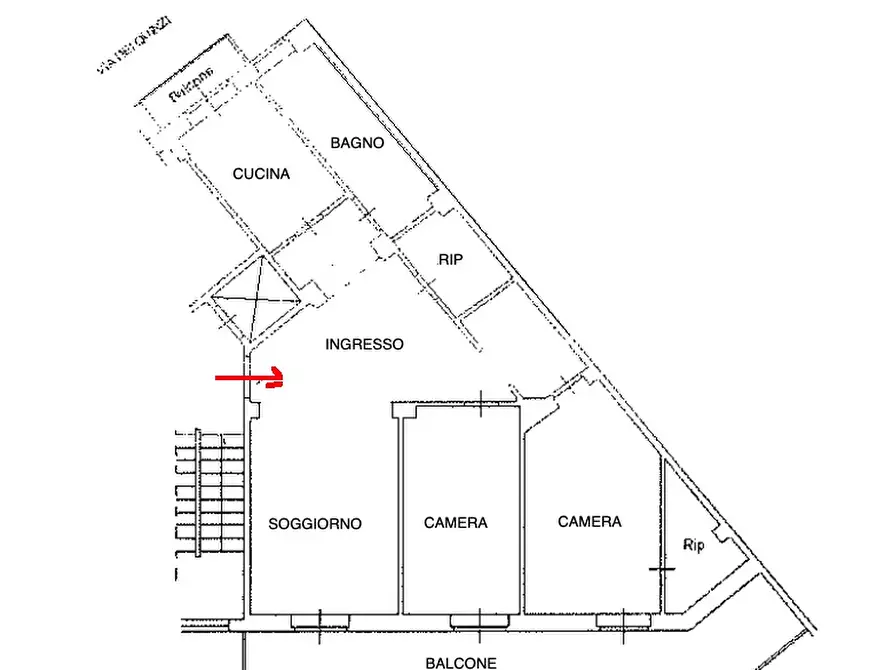 Immagine 22 di Appartamento in vendita  in Via Quinzi a Roma