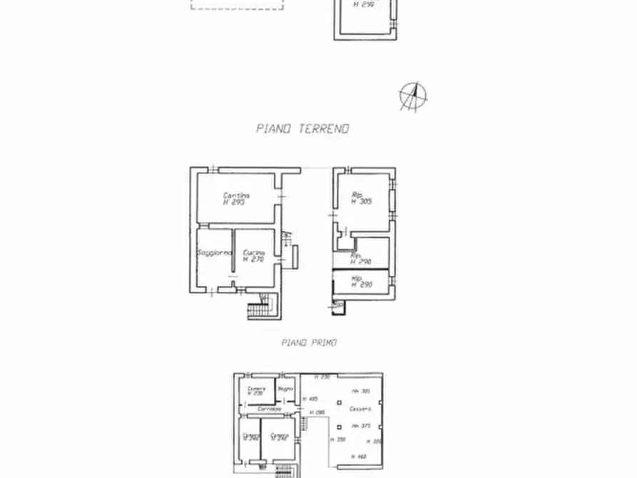 Immagine 8 di Villetta a schiera in vendita  in via casale canuggioni 28 a Borgomanero