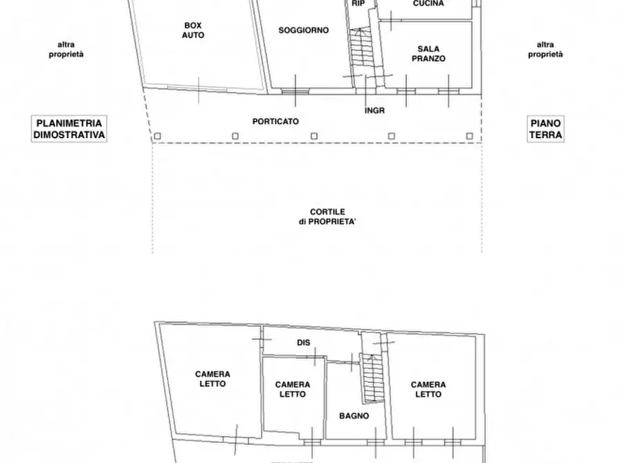 Immagine 23 di Villetta a schiera in vendita  in via Santa Maria n° 62 a Garlasco