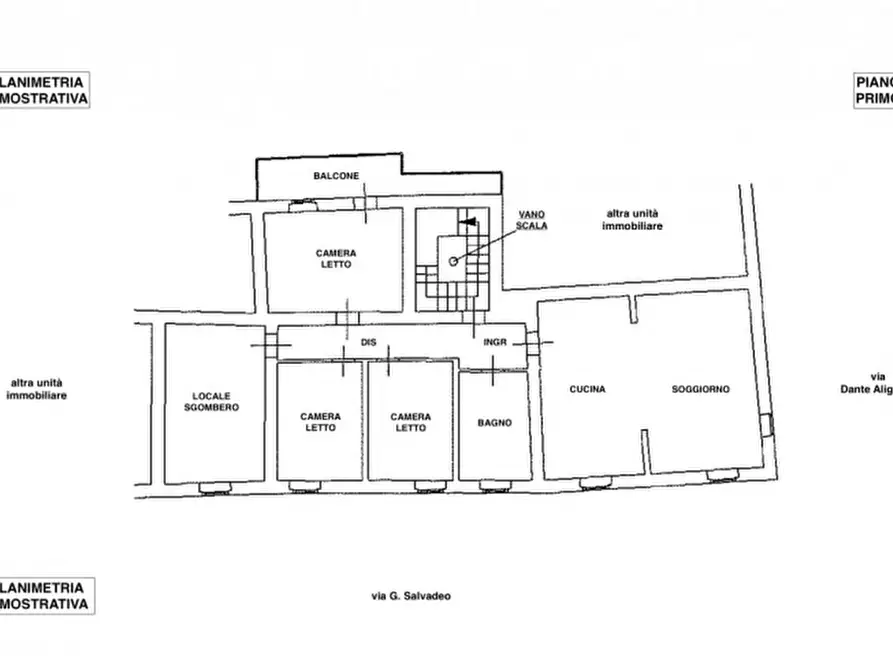 Immagine 24 di Appartamento in vendita  in via Giovanni Salvadeo n° 2 a Tromello