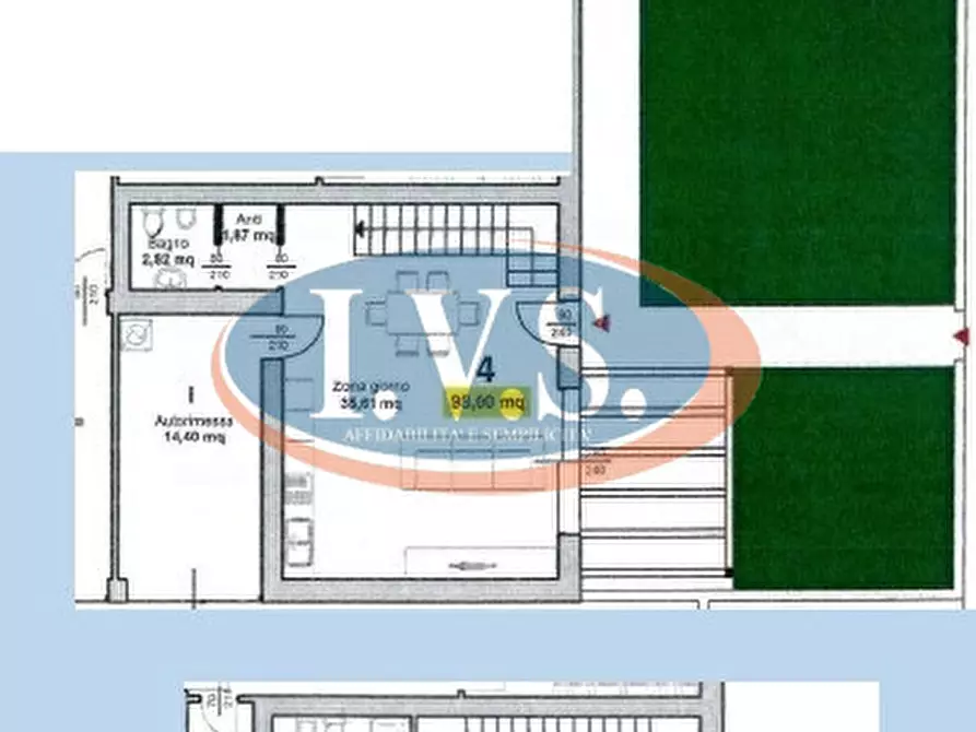 Immagine 1 di Appartamento in vendita  in Piazza Umberto I nr 1 a Camisano Vicentino