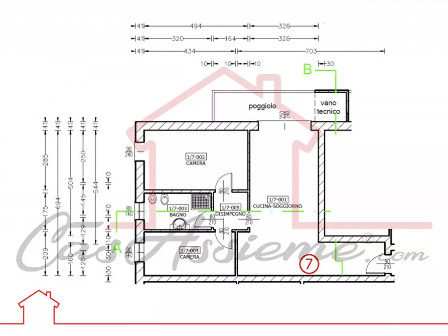 Immagine 52 di Appartamento in vendita  a Rossano Veneto