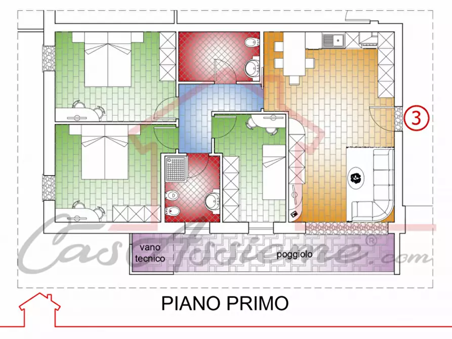 Immagine 57 di Appartamento in vendita  a Rossano Veneto