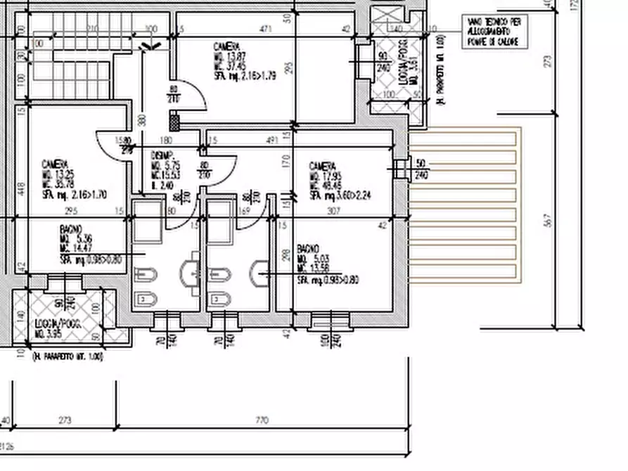 Immagine 17 di Casa quadrifamiliare in vendita  in VIA NIEVO a Rubano